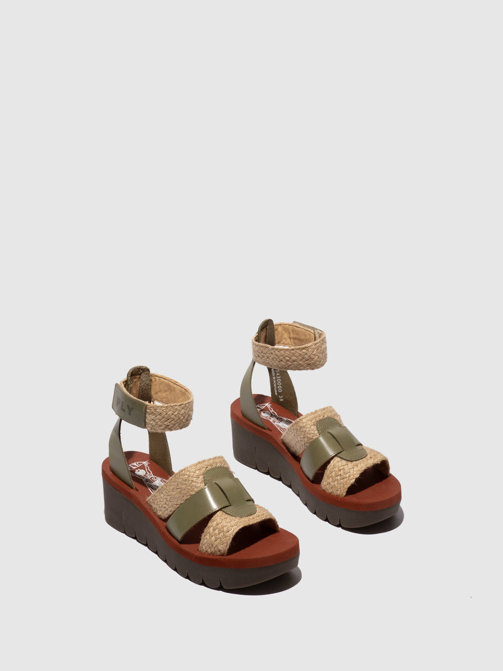 Strappy Sandals YORY430FLY SMOG