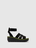 Strappy Sandals YORY430FLY BLACK
