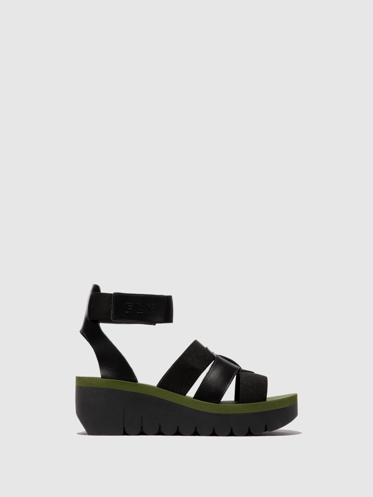 Strappy Sandals YORY430FLY BLACK