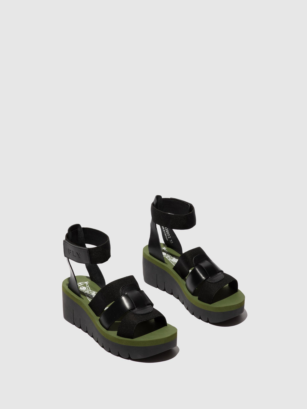 Strappy Sandals YORY430FLY BLACK