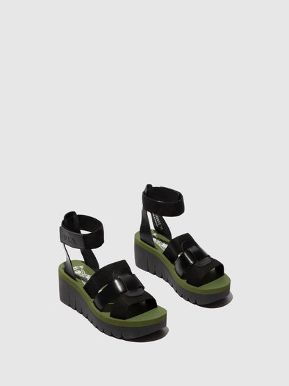 Riemchensandalen YORY430FLY SCHWARZ