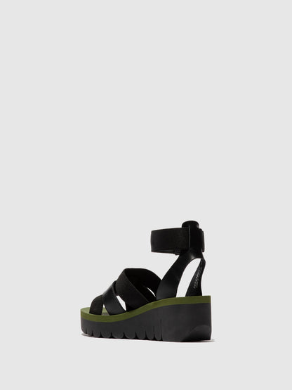 Riemchensandalen YORY430FLY SCHWARZ