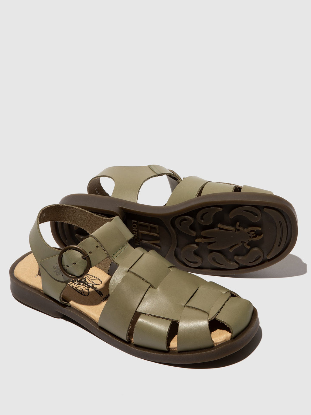 Buckle Sandals ARED437FLY SMOG