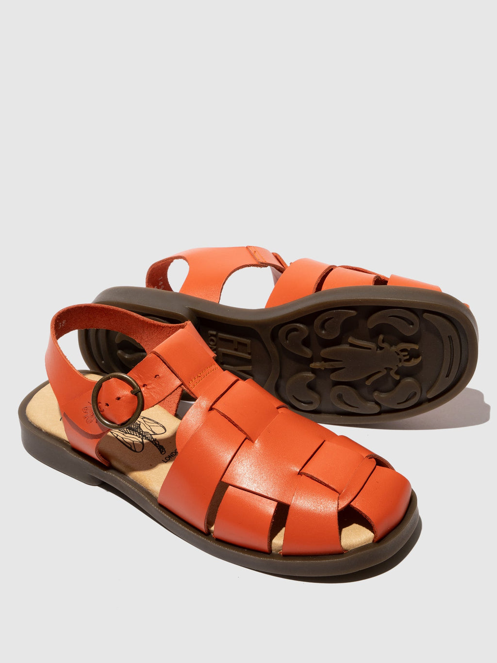 Buckle Sandals ARED437FLY SCARLET