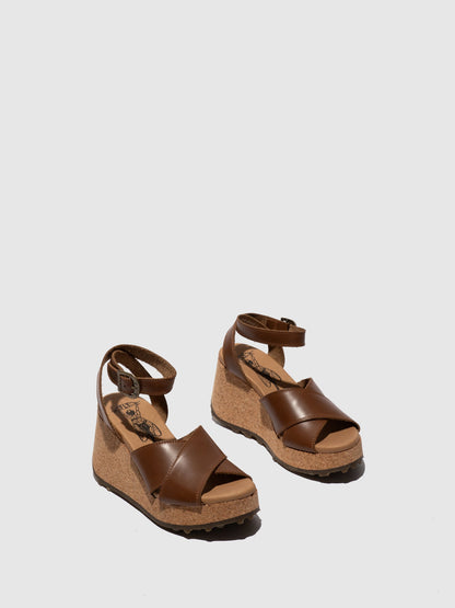 Riemchensandalen DONY440FLY CAMEL
