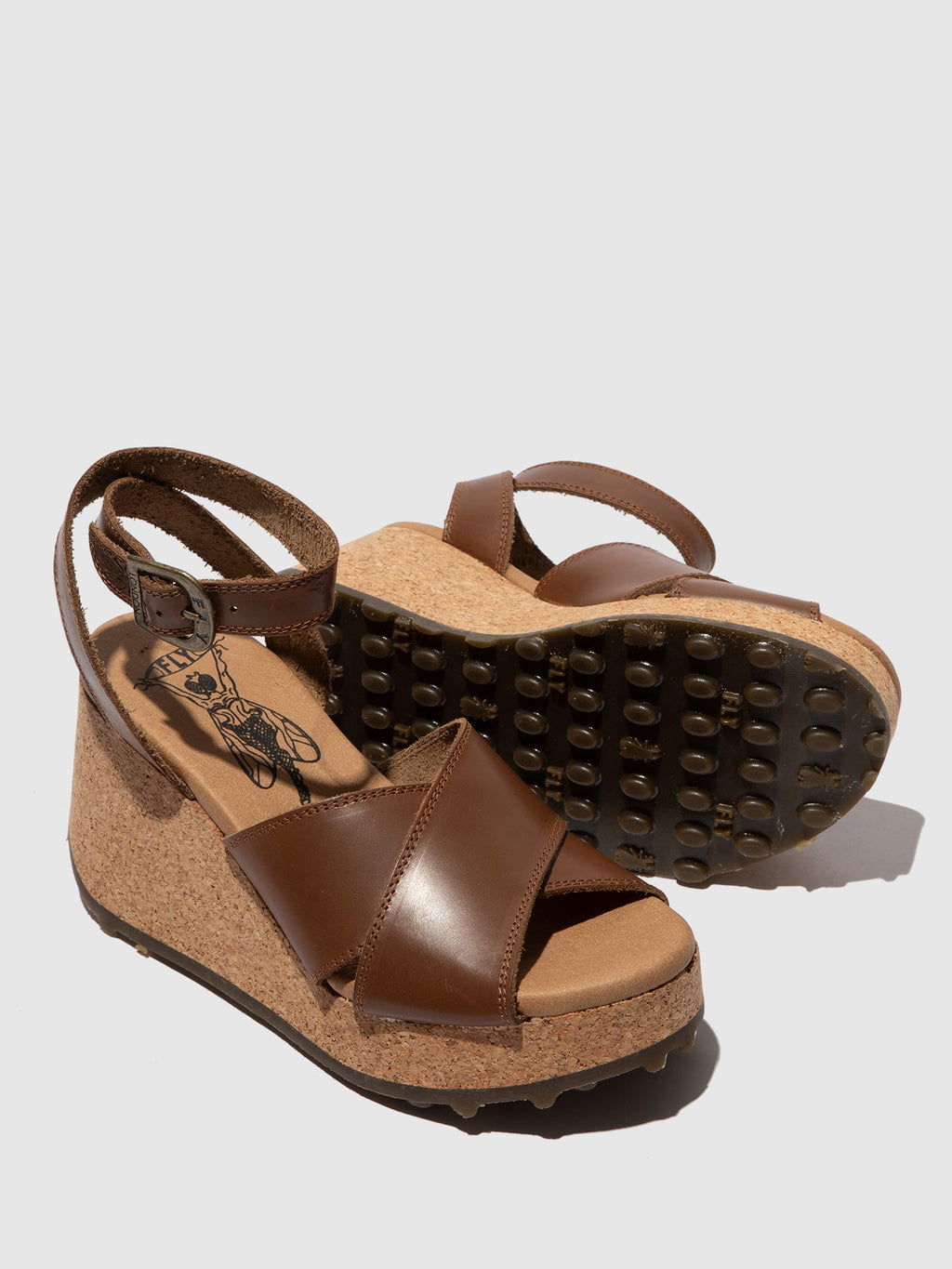 Buckle Sandals DONY440FLY CAMEL