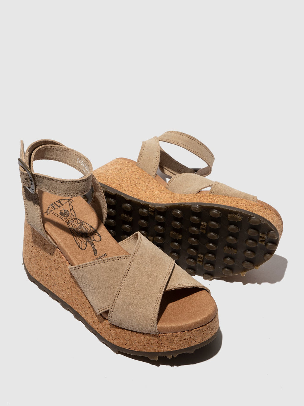 Buckle Sandals DONY440FLY TAUPE