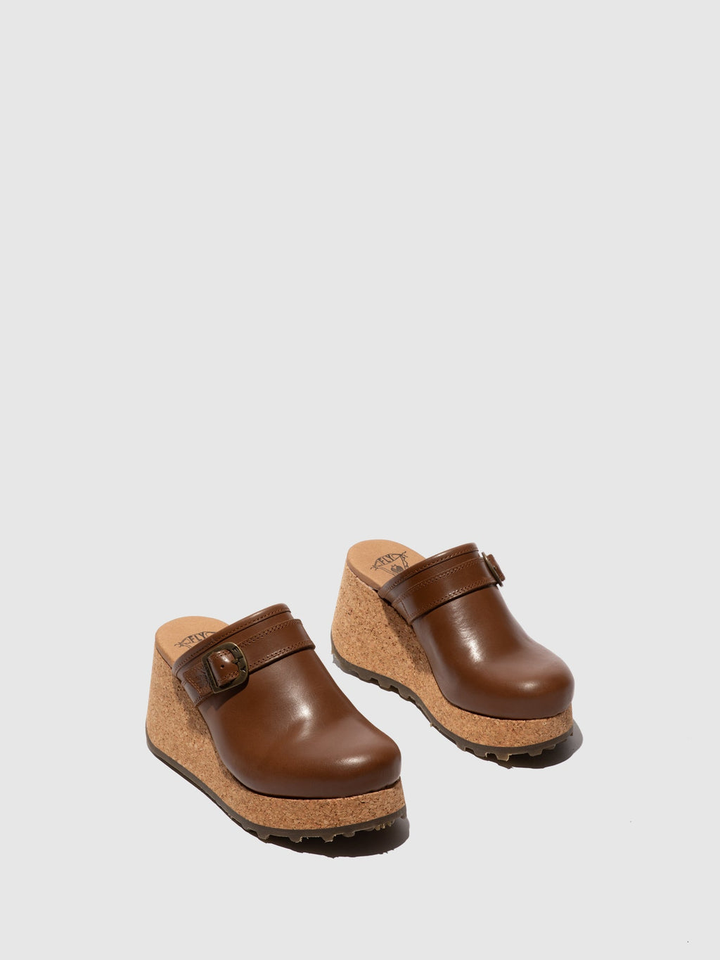 Round Toe Clogs DERT441FLY CAMEL