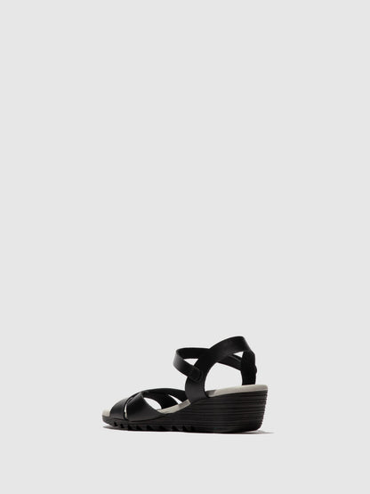 Slingback-Sandalen ORAN445FLY SCHWARZ