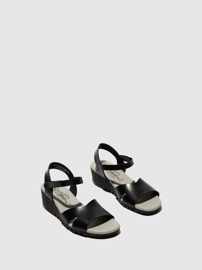 Slingback-Sandalen OLLA446FLY BLACK
