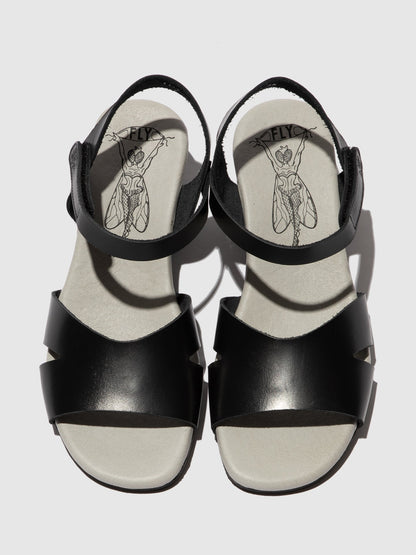 Slingback-Sandalen OLLA446FLY BLACK