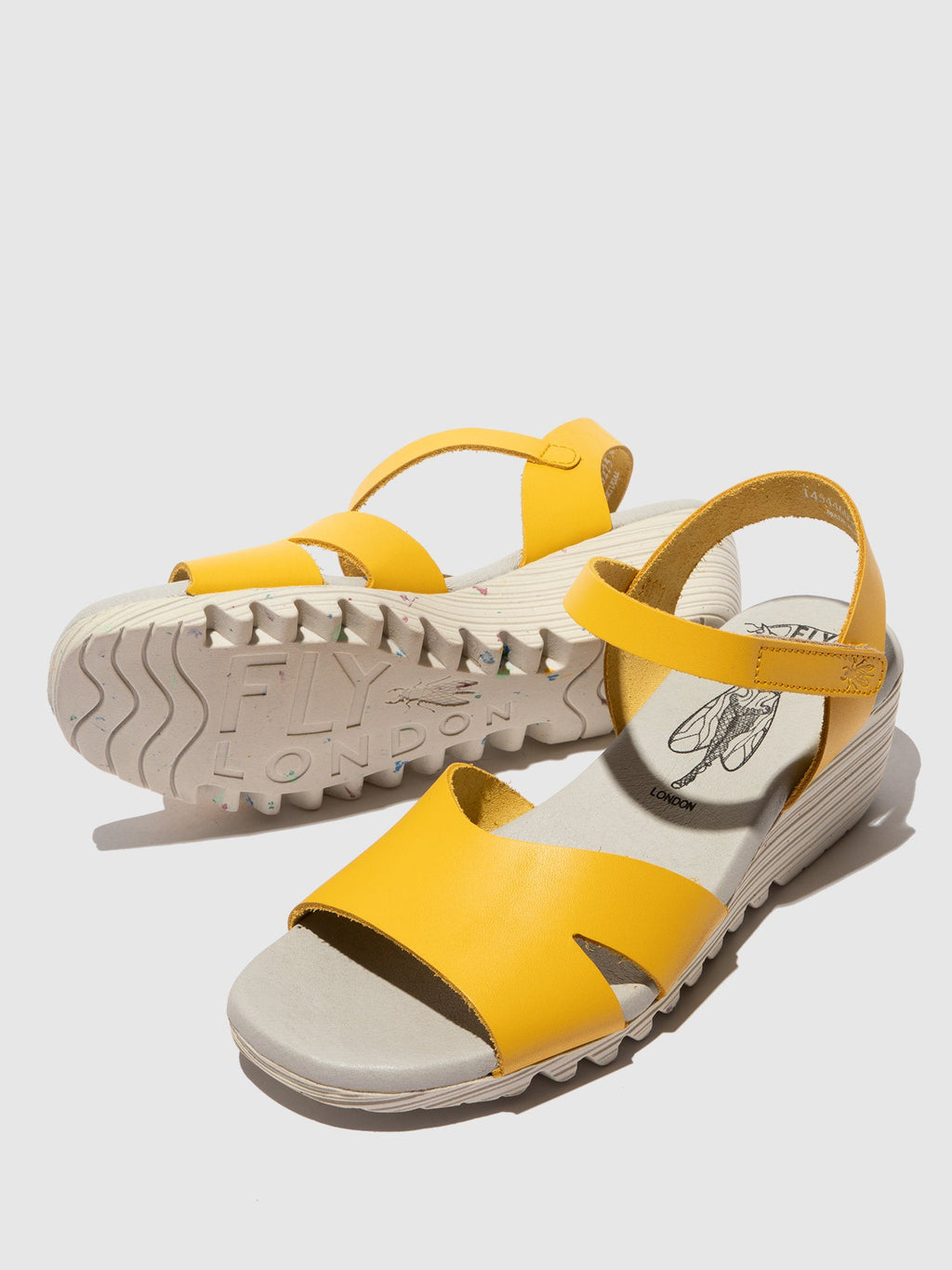 Sling-Back Sandals OLLA446FLY YELLOW