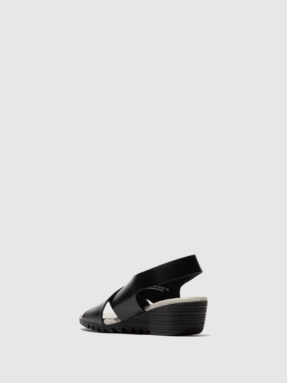 Klettversandale ORFY447FLY SCHWARZ