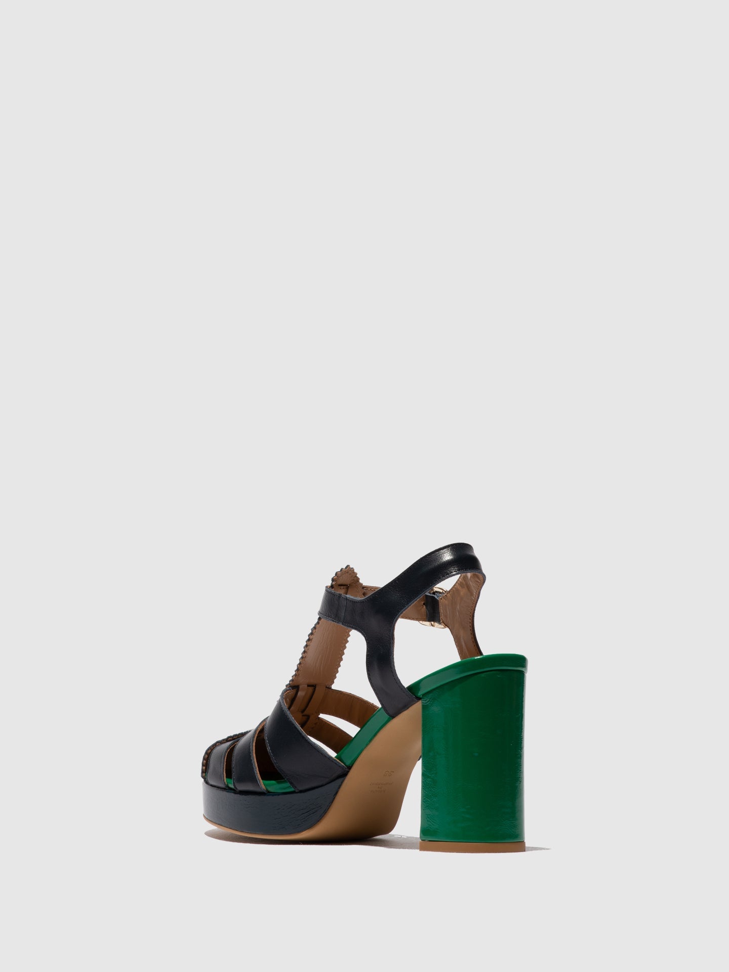 Buckle Sandals EVIT452FLY NAVY/GREEN