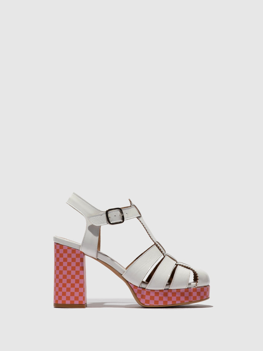 Buckle Sandals EVIT452FLY WHITE