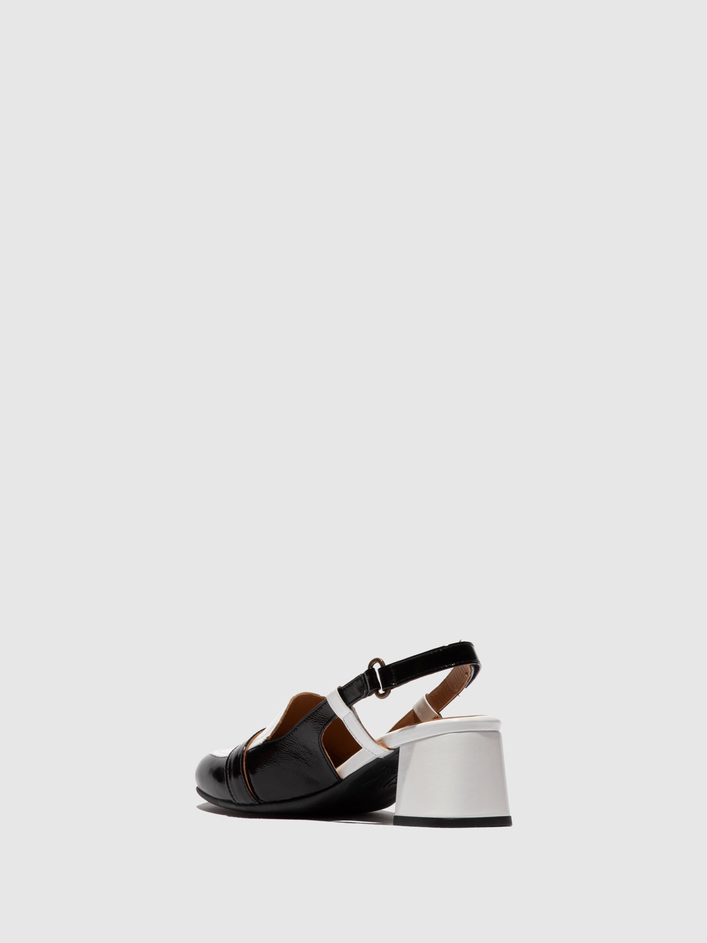 Sling-Back Sandals PEMY456FLY OFFWHITE/BLACK