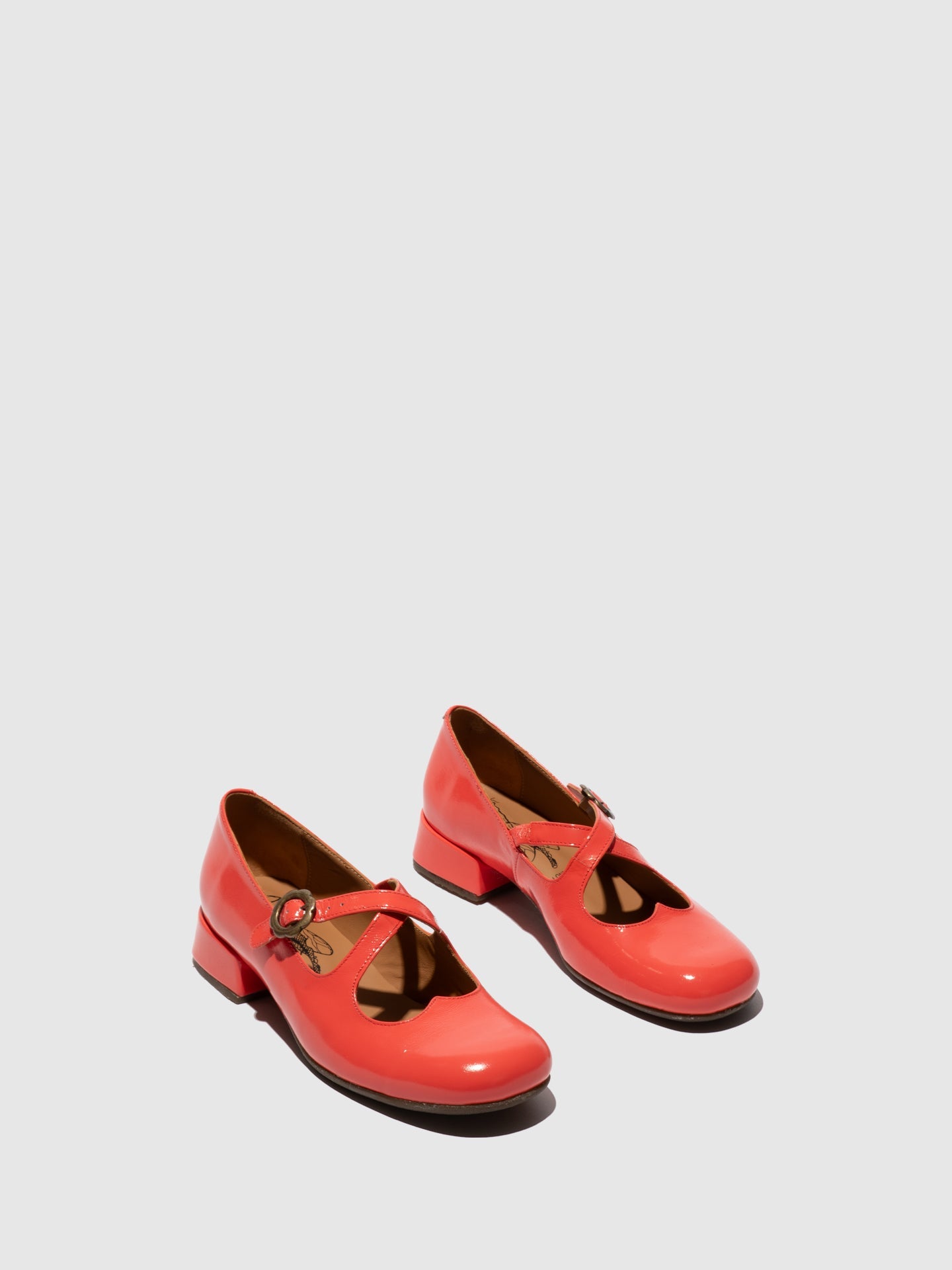 Buckle Shoes CADS460FLY SCARLET
