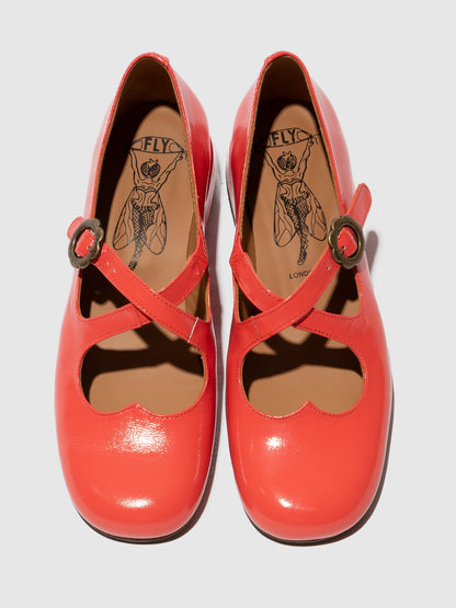 Schnallenschuhe CADS460FLY SCARLET