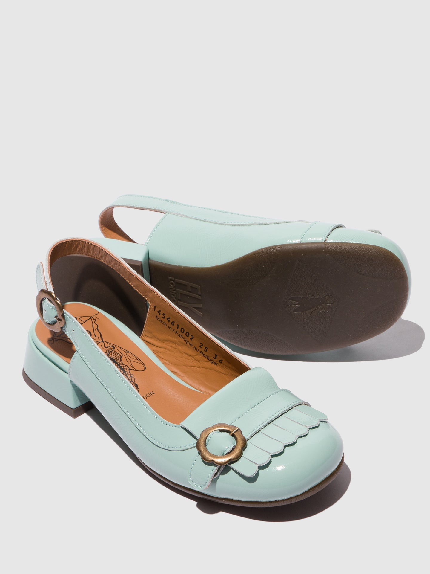 Sling-Back Sandals CELY461FLY SPEARMINT