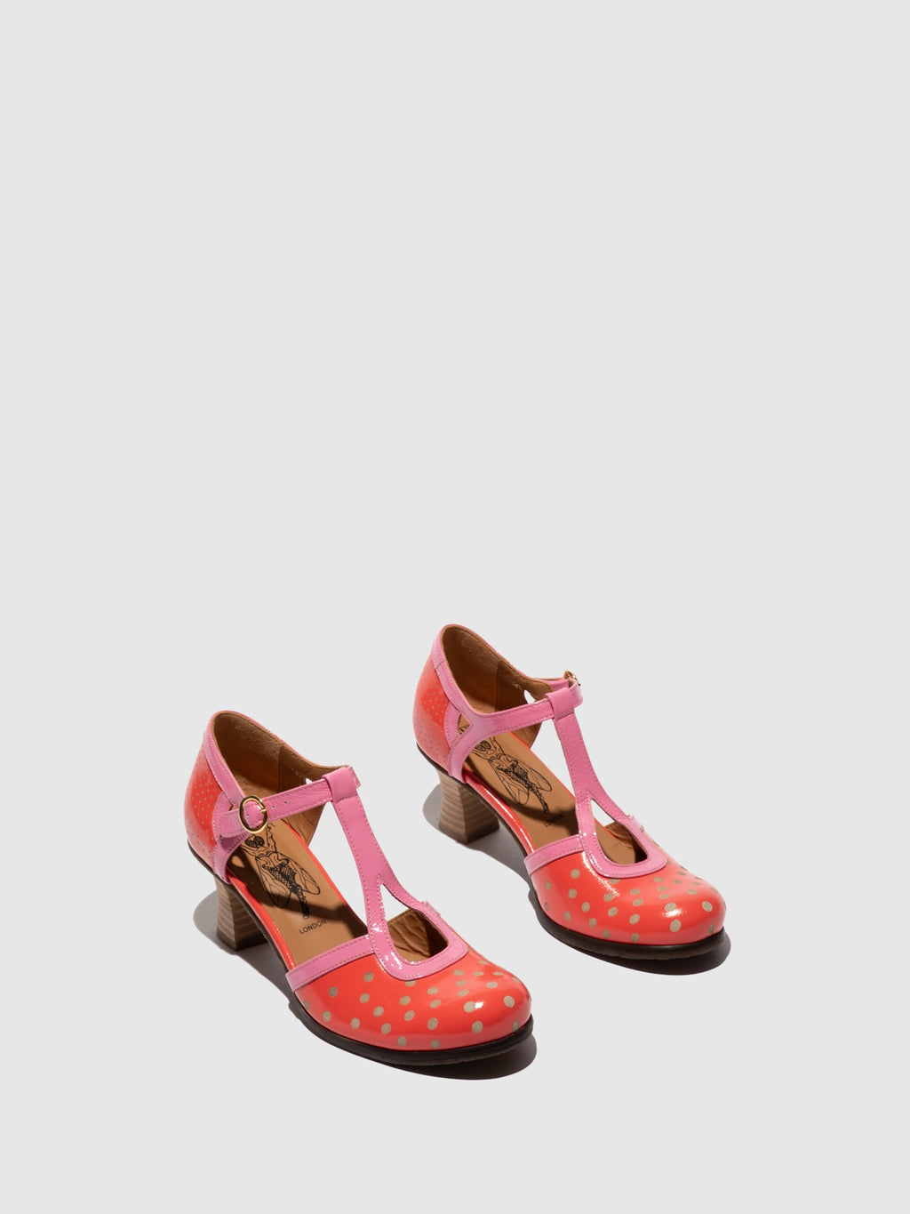 Mary Jane Shoes BLEF462FLY SCARLET/PINK