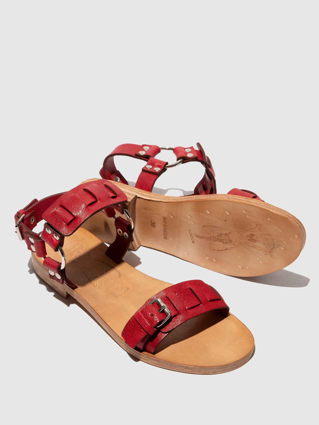 Buckle Sandals MIRY467FLY CHERRY