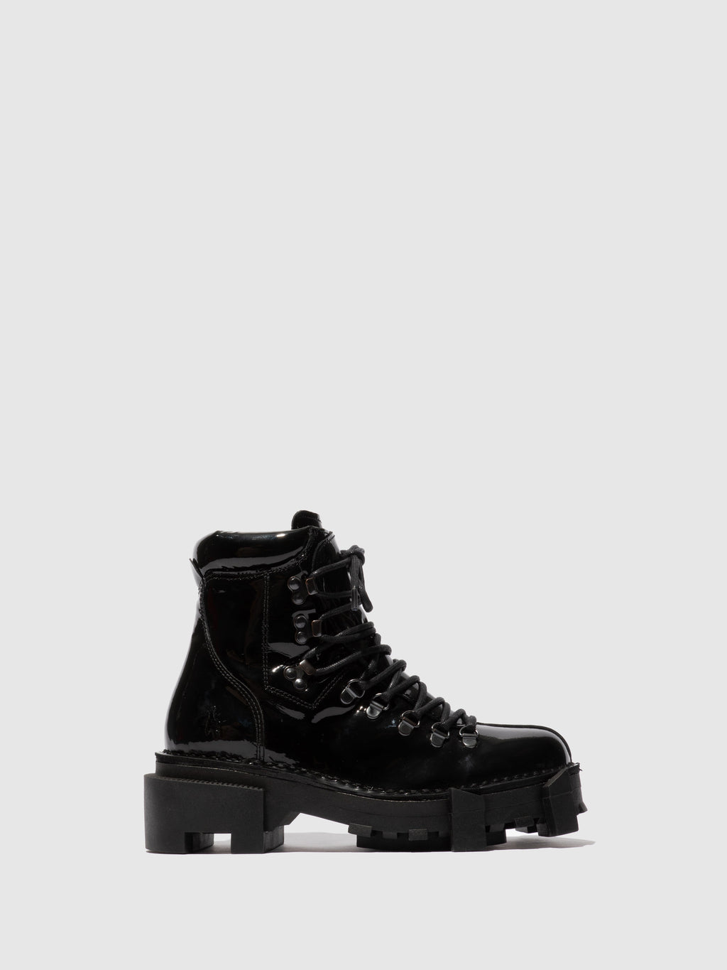Lace-up Ankle Boots SPARK719FLY BLACK