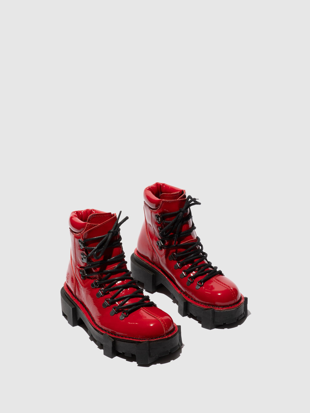 Lace-up Ankle Boots SPARK719FLY RED