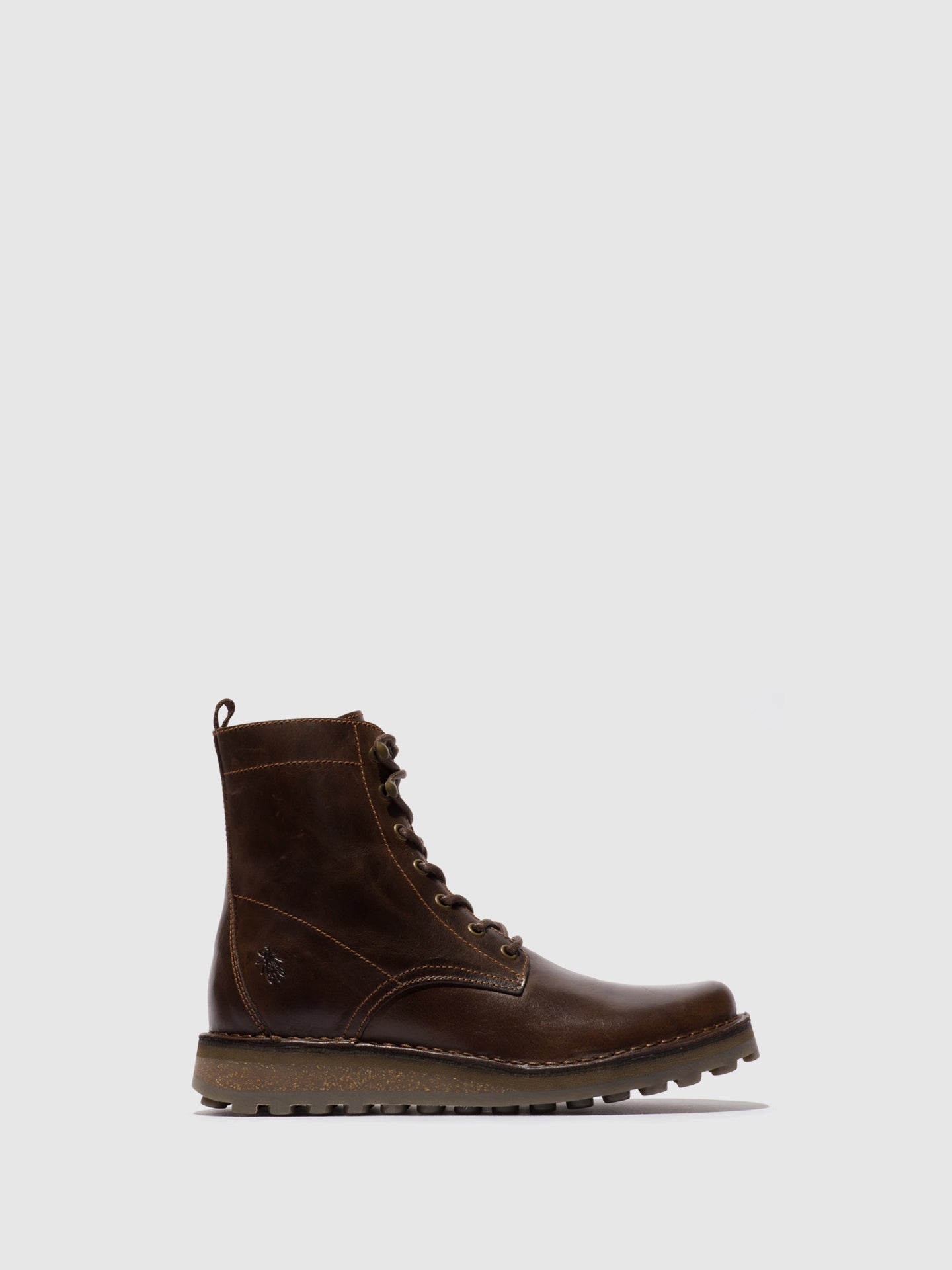 Schnürstiefeletten TARK128FLY DK BROWN