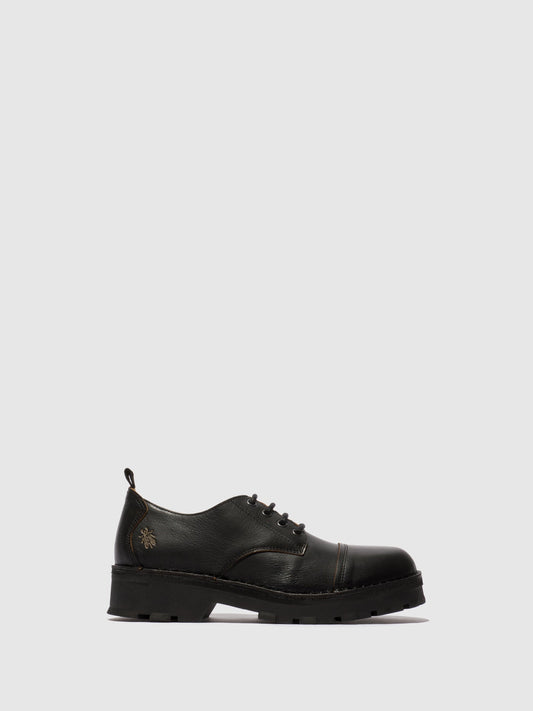 Schnürschuhe KLOU134FLY BLACK