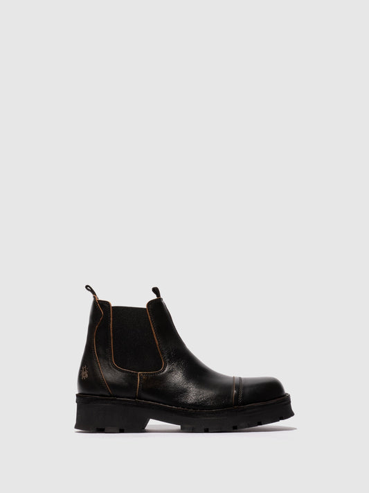 Chelsea Ankle Boots KLIN135FLY SCHWARZ