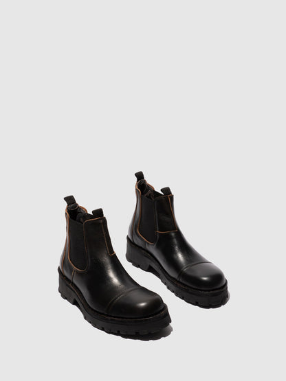 Chelsea Ankle Boots KLIN135FLY SCHWARZ