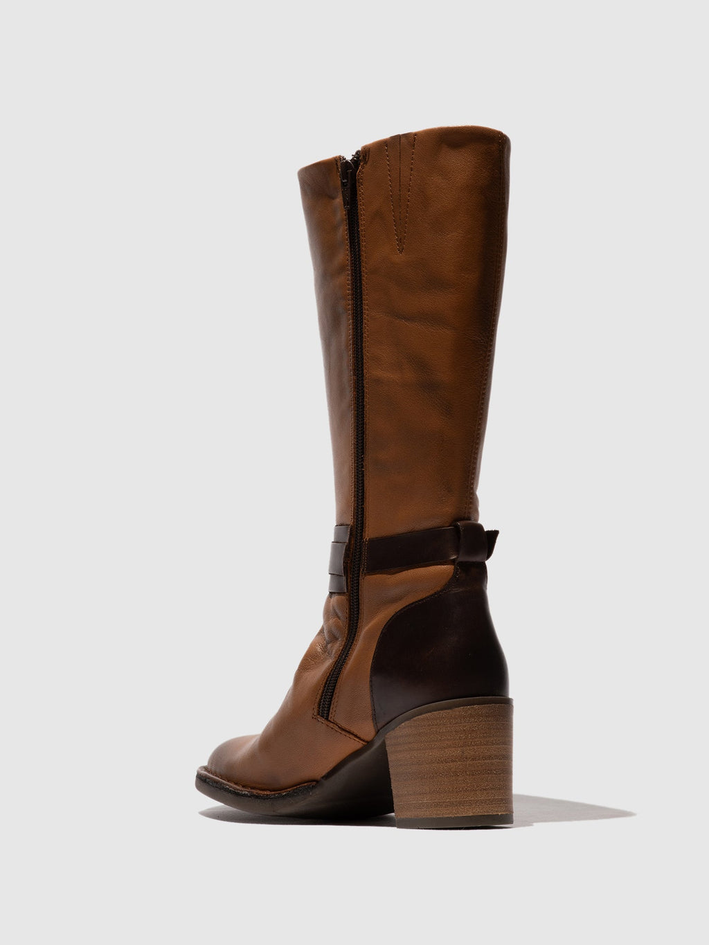 Buckle Boots BEIF165FLY COGNAC/DK BROWN