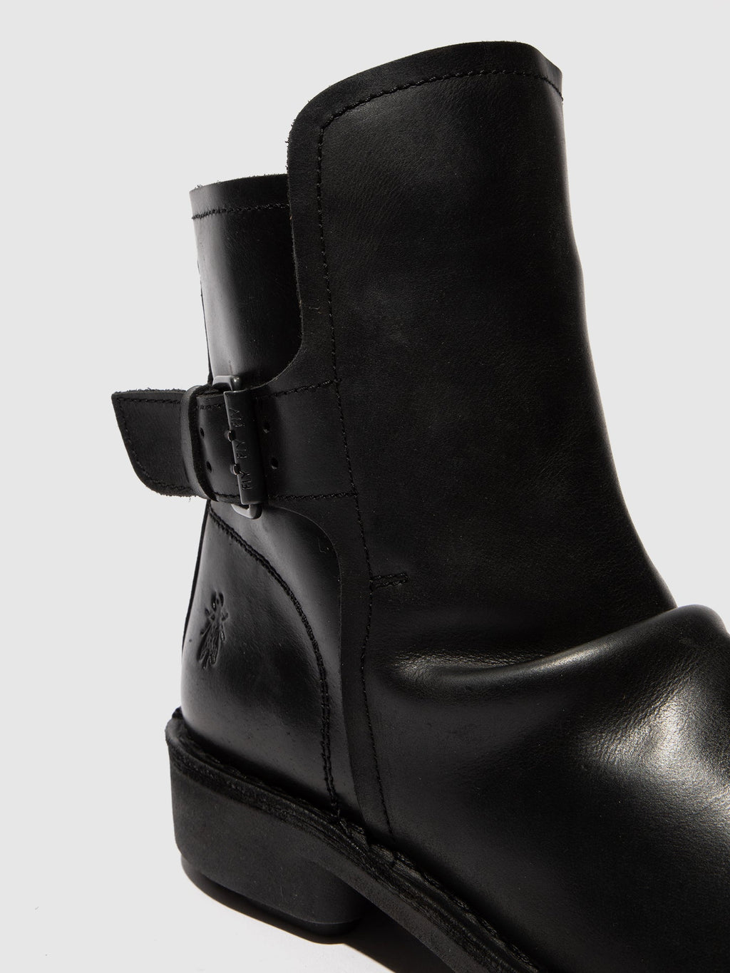 Buckle Ankle Boots NURY175FLY BLACK