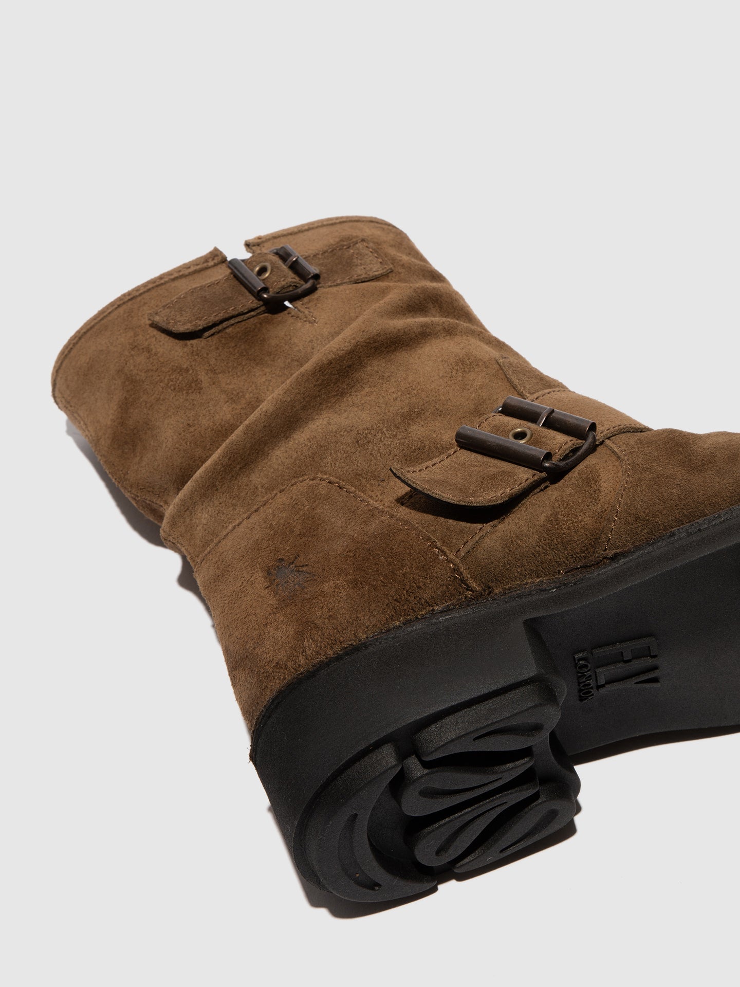 Buckle Ankle Boots NIRE178FLY ELEPHANT