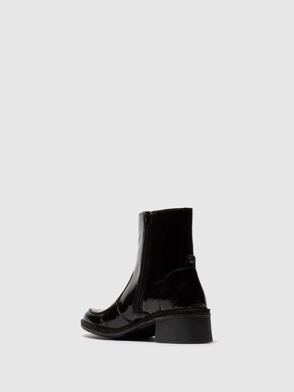 Zip Up Ankle Boots EZIA181FLY NAPPALAK BLACK
