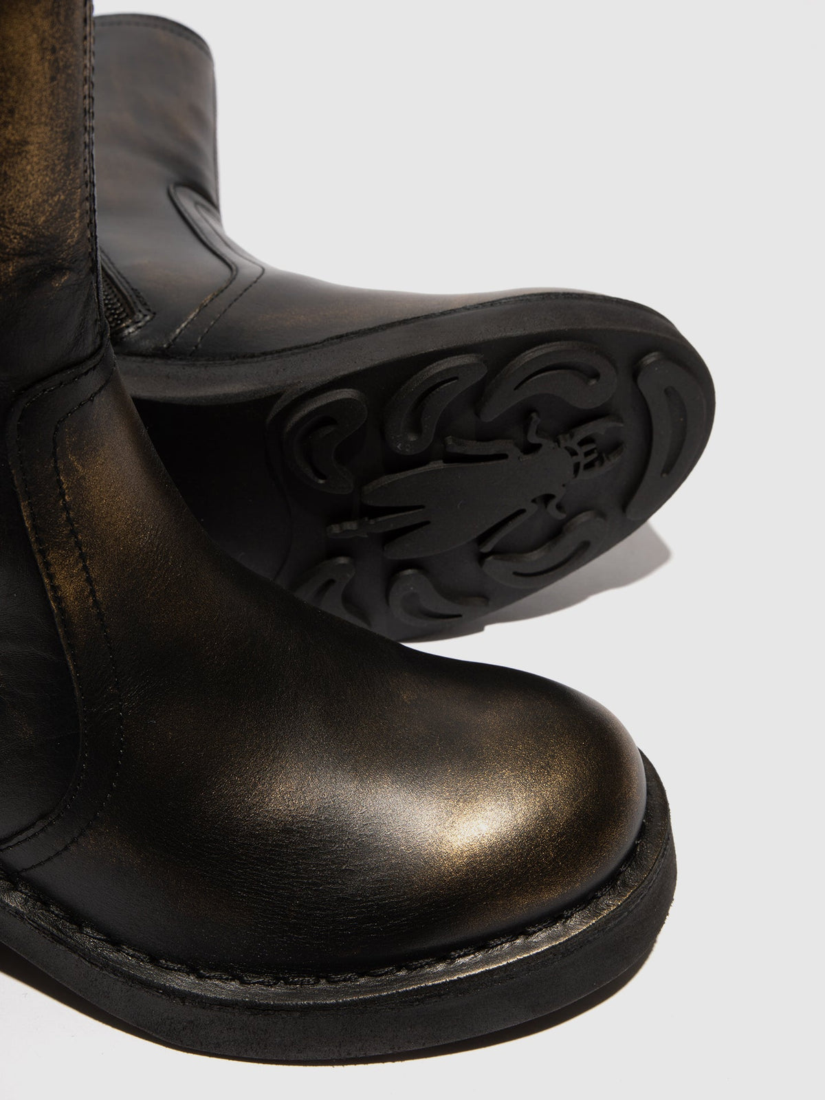 Reißverschluss-Stiefeletten NORE191FLY GOLD