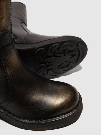 Reißverschluss-Stiefeletten NORE191FLY GOLD