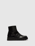 Zip Up Ankle Boots REWI197FLY BLACK