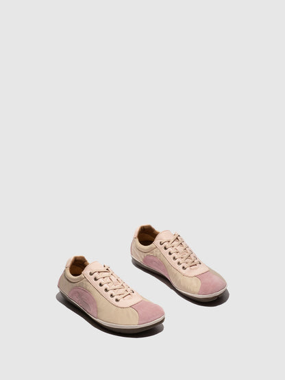 Schnür-Turnschuhe MEEG105FLY PINK/TAUPE