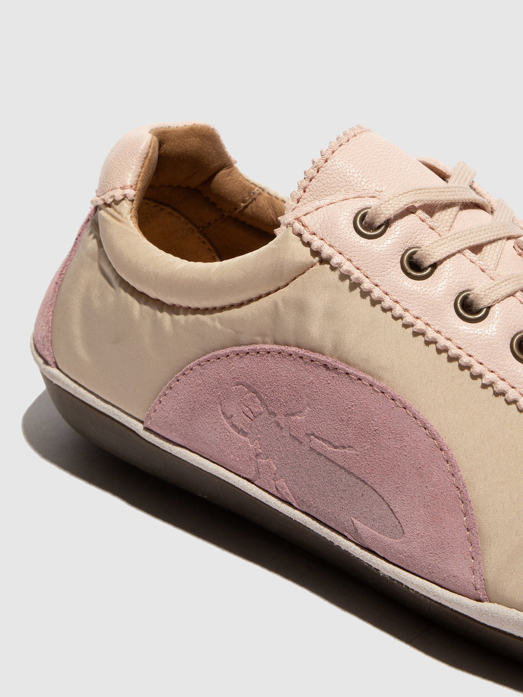 Lace-up Trainers MEEG105FLY PINK/TAUPE