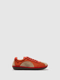 Lace-up Trainers MEEG105FLY TAUPE/RED