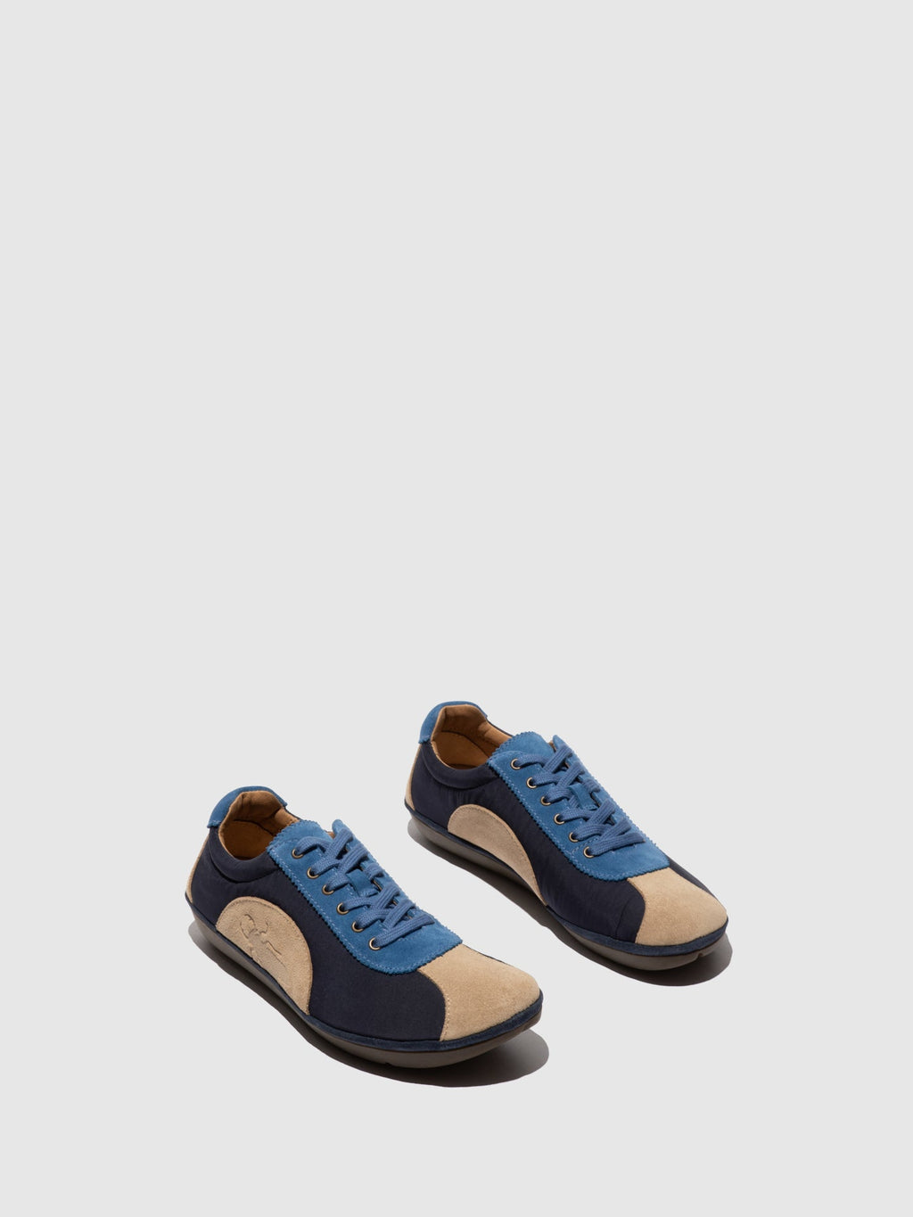 Lace-up Trainers MEEG105FLY TAUPE/BLUE