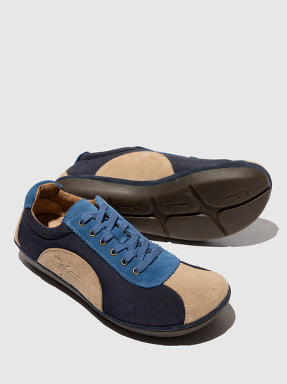 Schnürsneaker MEEG105FLY TAUPE/BLUE
