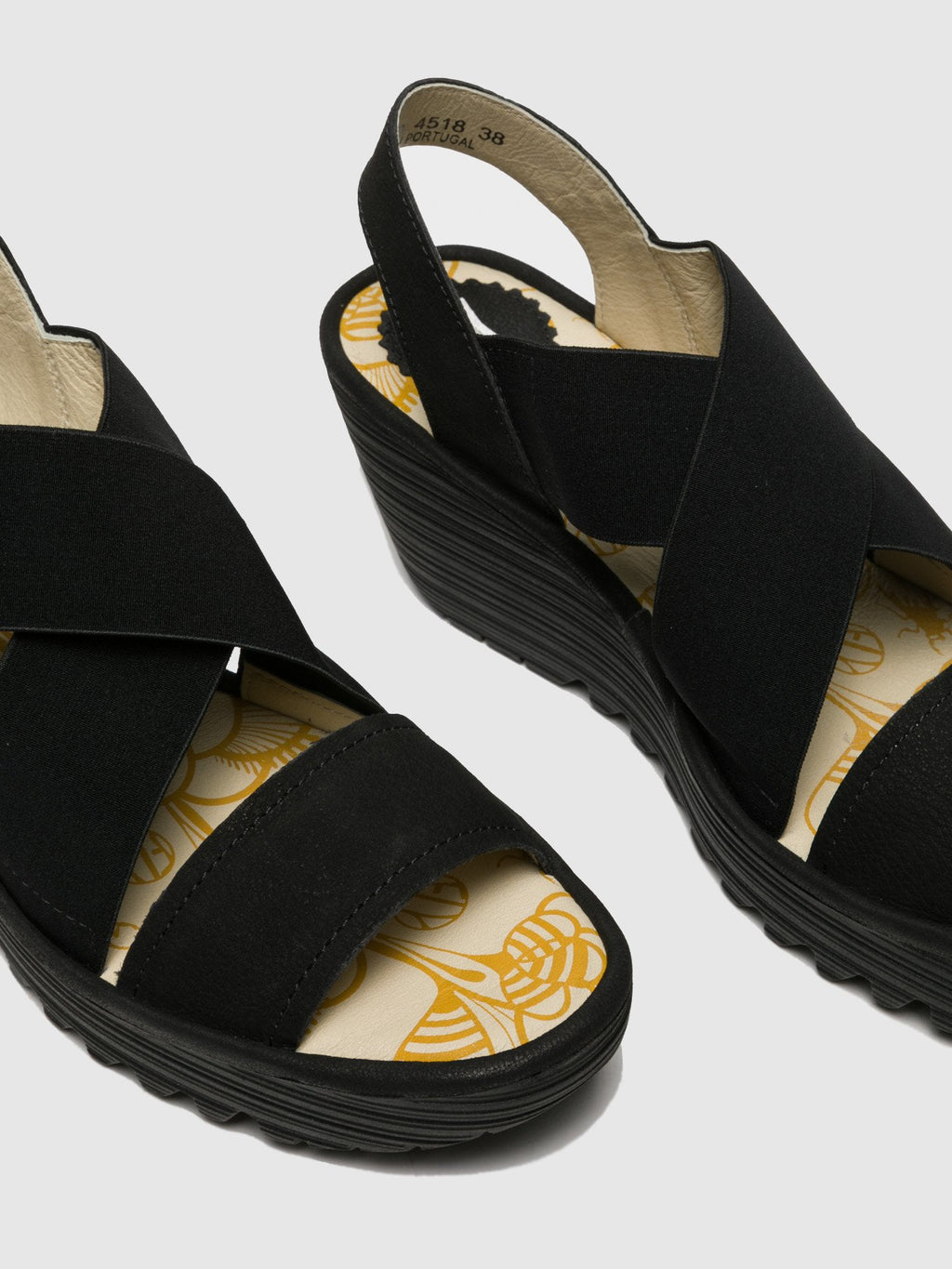 Strappy Sandals YAJI888FLY BLACK