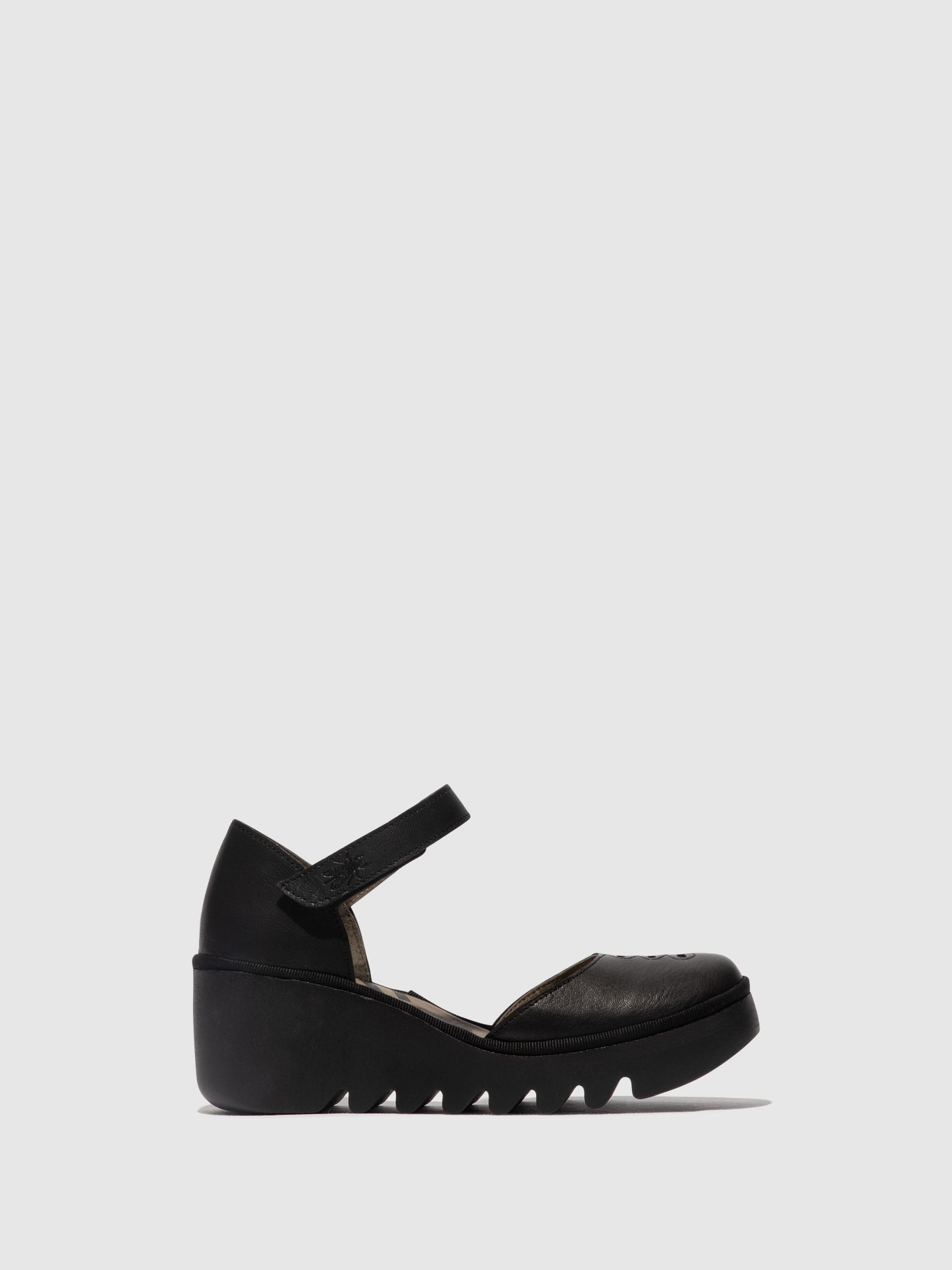 Ankle Strap Sandals BISO305FLY BLACK