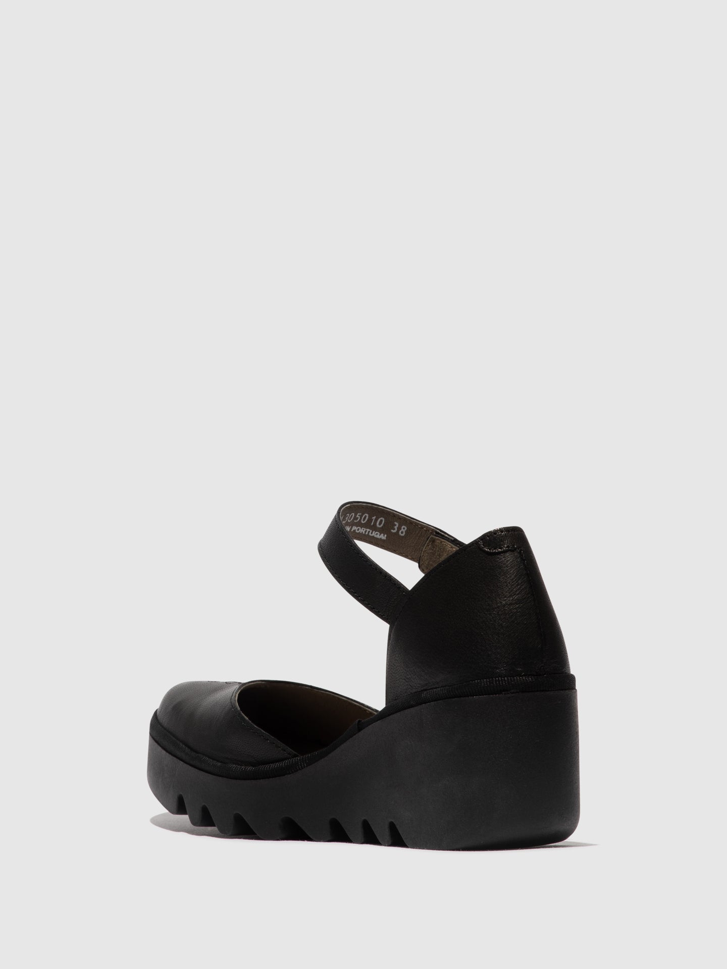 Ankle Strap Sandals BISO305FLY BLACK