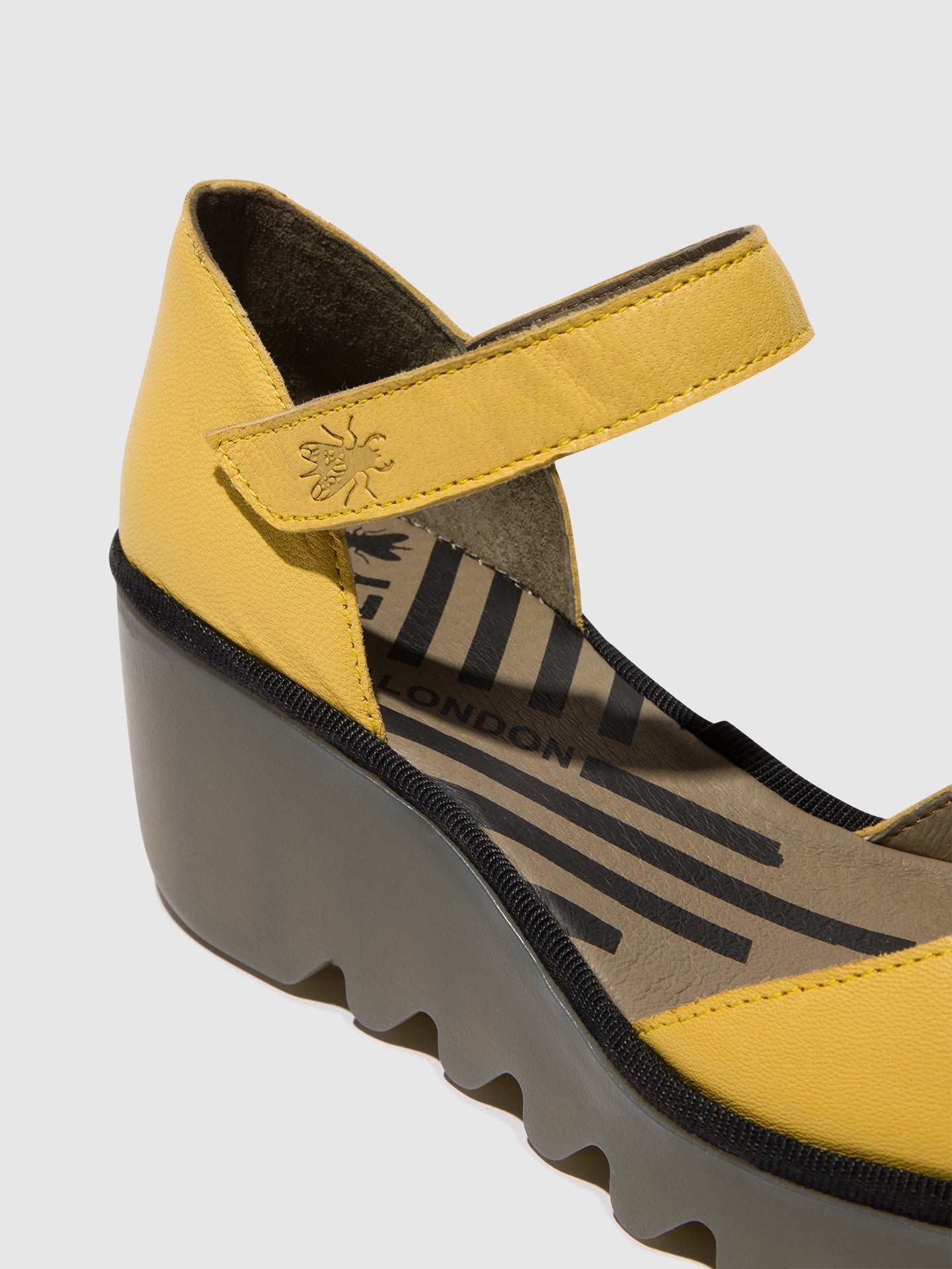 Ankle Strap Sandals BISO305FLY YELLOW
