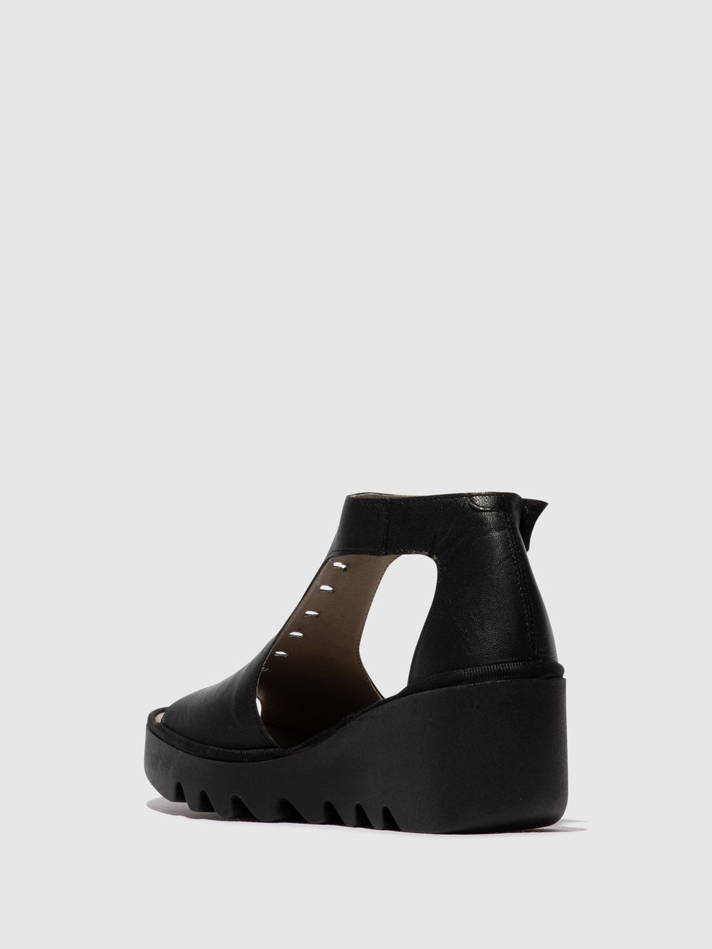 T-Strap Sandals BEZO306FLY BLACK