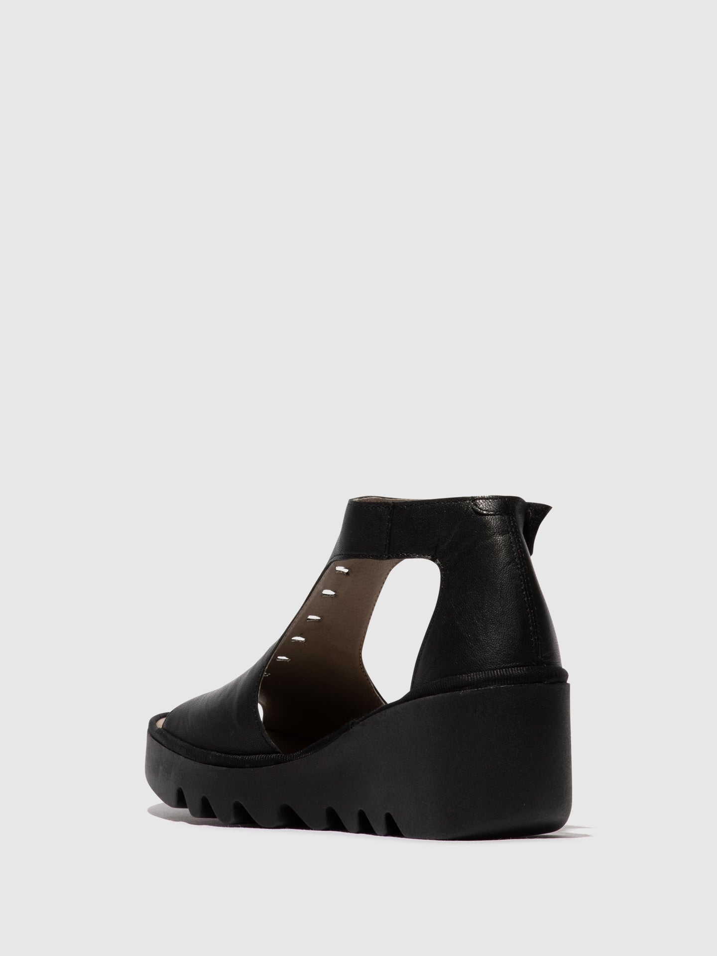 T-Strap Sandals BEZO306FLY BLACK