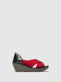 Crossover Sandals YOMA307FLY LIPSTICK RED/GRAPHITE